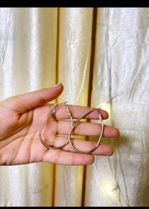 Silver Hoop Earrings