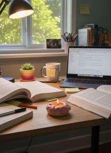 customized donut candle