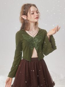 Fairycore Butterfly Top💚