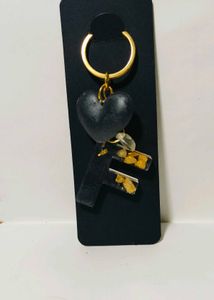 Resin Alfabet Keychains