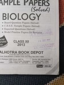 Class 12 Biology