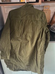 Olive Green Shirt Dress
