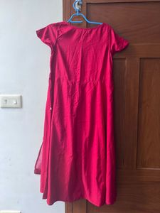 Red Kurti With FREE palazzo