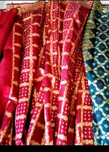Bandhani Saree_cotton Silk