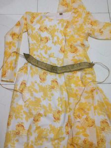 Yellow Ciffone Gown