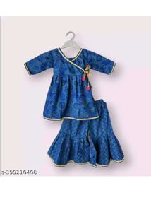 Blue Ethnic Dress Set