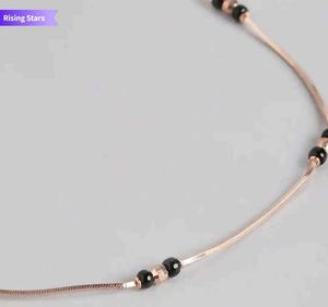 Zavya 925 Silver Rosegold Anklet.