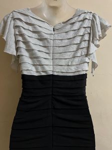 Glitter Layered Silver-black Pintrest One Picee