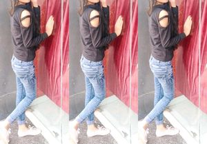 Cold Shoulder  Black Tops For Women