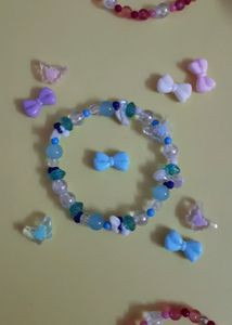 Blue Y2k Aesthetic Kawaii Bracelet