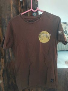 Brown Graphic T-Shirt