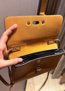 Accessorize London Mustard Crossbody Bag