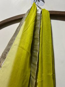Embroidered Green Tunic Top XL