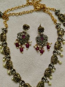 Stunning Antique Design Jewellery With 🐘 Desig