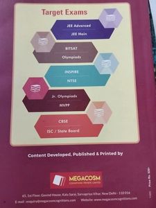 Archive Megacosm Physics Question Bank 2022 Edition For JEE ADVANCE