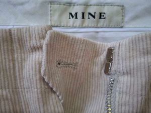 Women&#39;s Biege Velvet Trousers