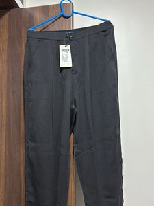 High Rice Plated Black Trouser By FITHUB