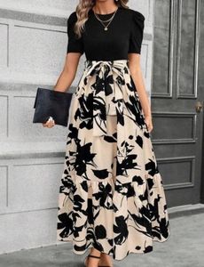 Floral Print Maxi Dress