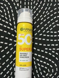 Garnier Super Uv Invisible Air Mist Sunscreen