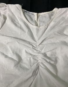 White Crop Top
