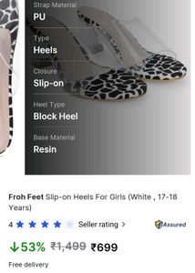 TRANSPARENT CRYSTAL HEELS 👠