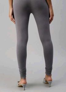 Grey Cotton Leggings