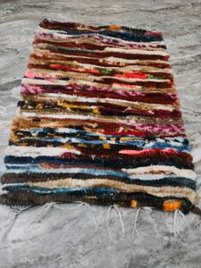 Handmade Rag Rug Door met