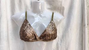 392610. Sequin Bralette Top