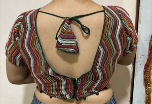 Multi Colour Sequence Blouse