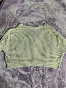 Cropped Bow Shrug