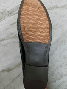 Horse Rider Black Formal Shoes