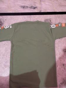Olive Green Graphic Tee