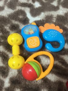 Baby Rattles And Toy Phone