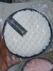 Washable  Makeup  Sponge Pack Of 2
