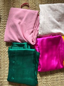 Crepe/ satin Crepe 11 Petticoats 39/40 Inches