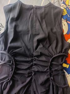 DRAWSTRING A LINE DRESS 👗