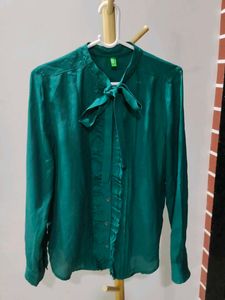 Green Formal Shirt