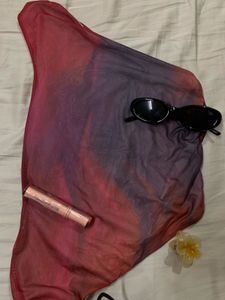 Tie-Dye Sideways Top