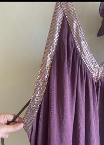 Sequin Halter Dress