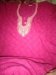 Purple Satin Nightgown