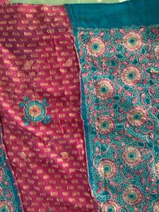 Chaniyacholi Style Saree Ready To Wear