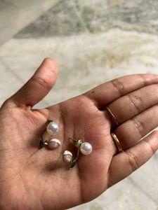 Pearl &amp; Petal Earrings