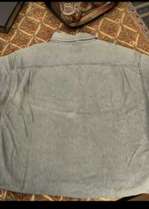 Cute Bear Denim Shirt