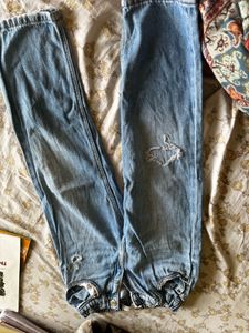 Zara Denim Overalls