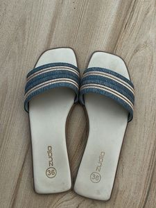 Denim Flats