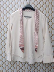 New With Tag Korean Premium Cute Bow Top