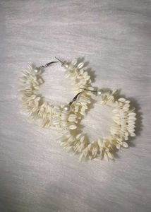 Floral Pearl Earrings