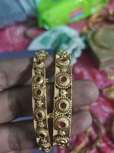 Gold-Plated Bangles