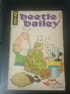1967 Beetle Bailey #61 USA Comic