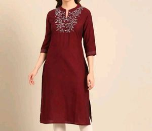 Maroom Elegant Embroidered Kurta